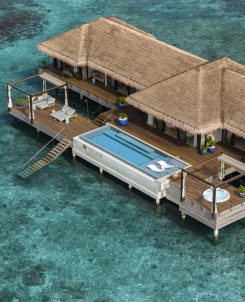 Velaa Private Island Ocean Pool House Angle