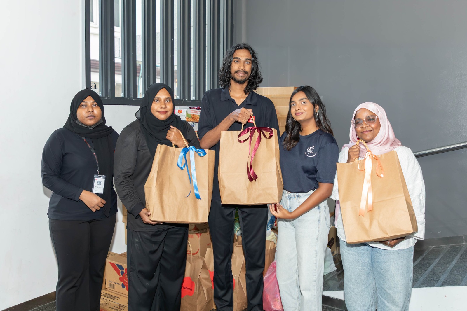 BML staff donates to support vulnerable families