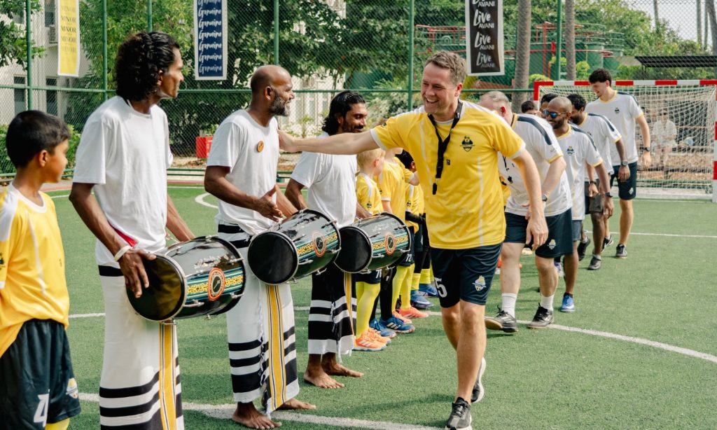 Batch Avani+ Fares Maldives Resort Kids’ Football Camp Michael Owen 2026 Day One