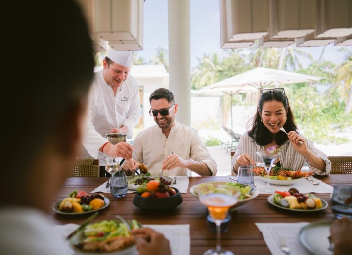 Batch MLDAL Alila Kothaifaru Maldives Lifestyle Boduge Residence Family Dining Outdoor