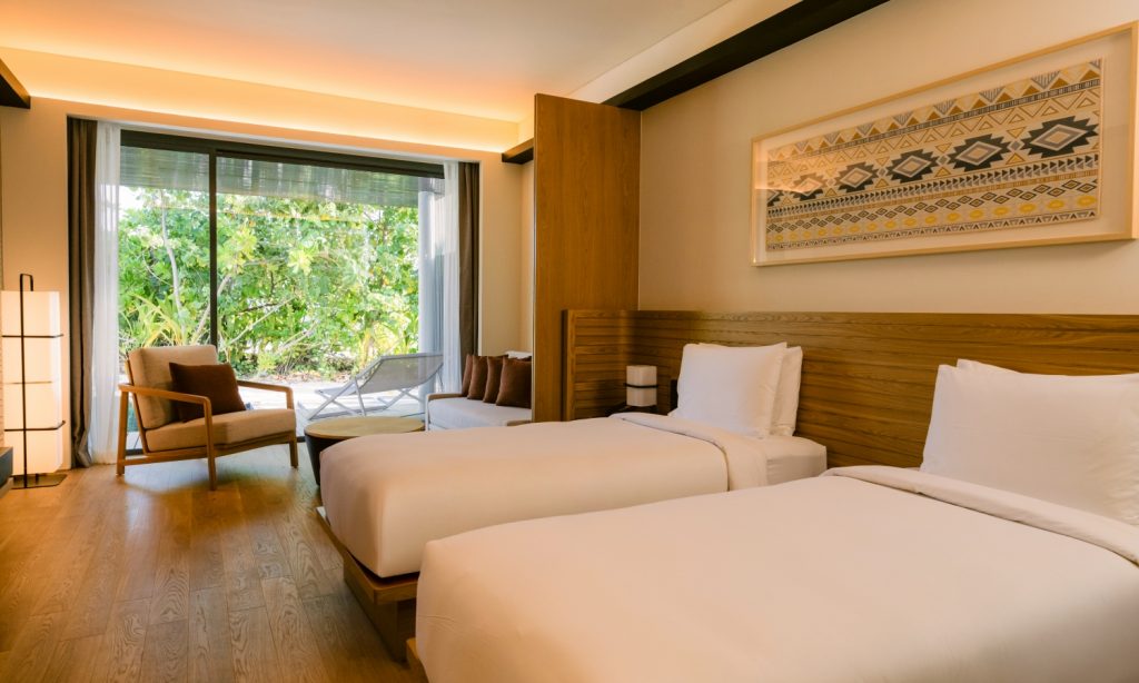 Batch MLDAL Alila Kothaifaru Maldives Twin Bedroom of Two Bedroom Beach Pool Villa
