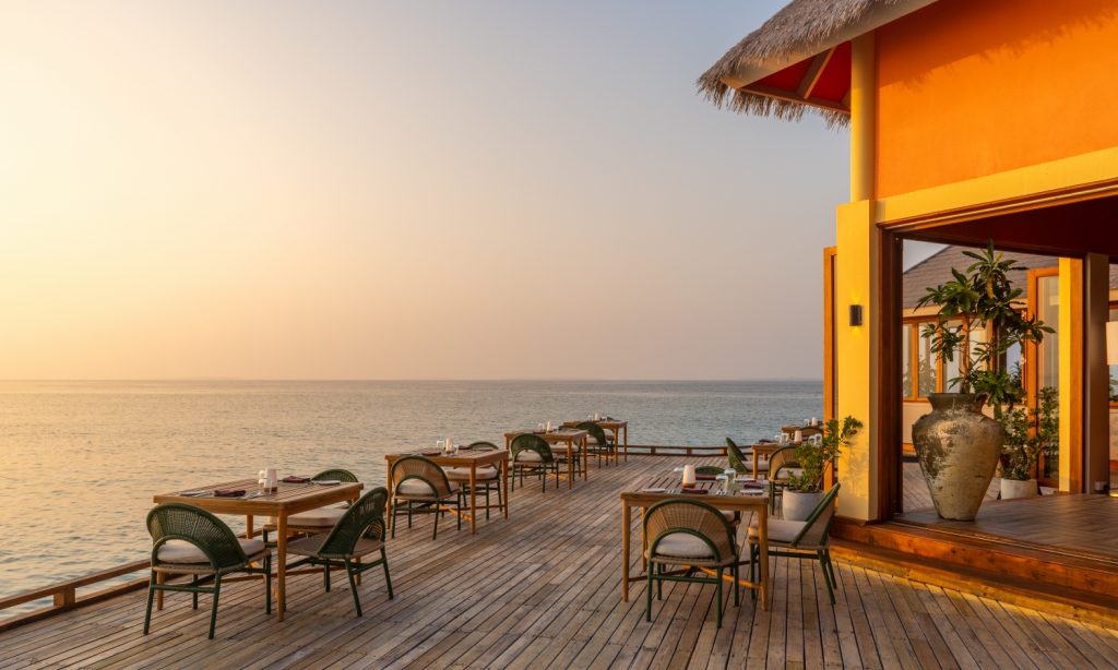 Batch Onda at The Standard, Maldives Outdoor Seating