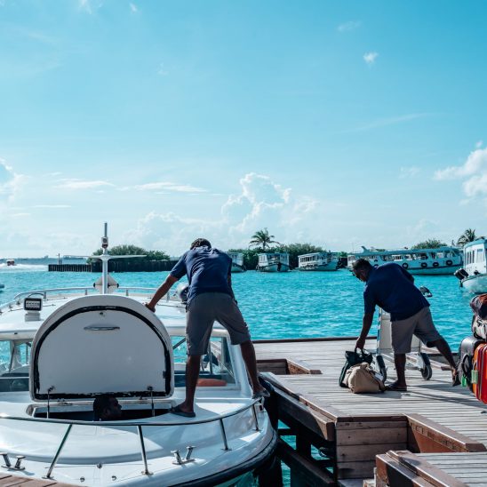 Male,,Maldives, ,November,22,,2019:,Hotel,Resort,Staff,Load