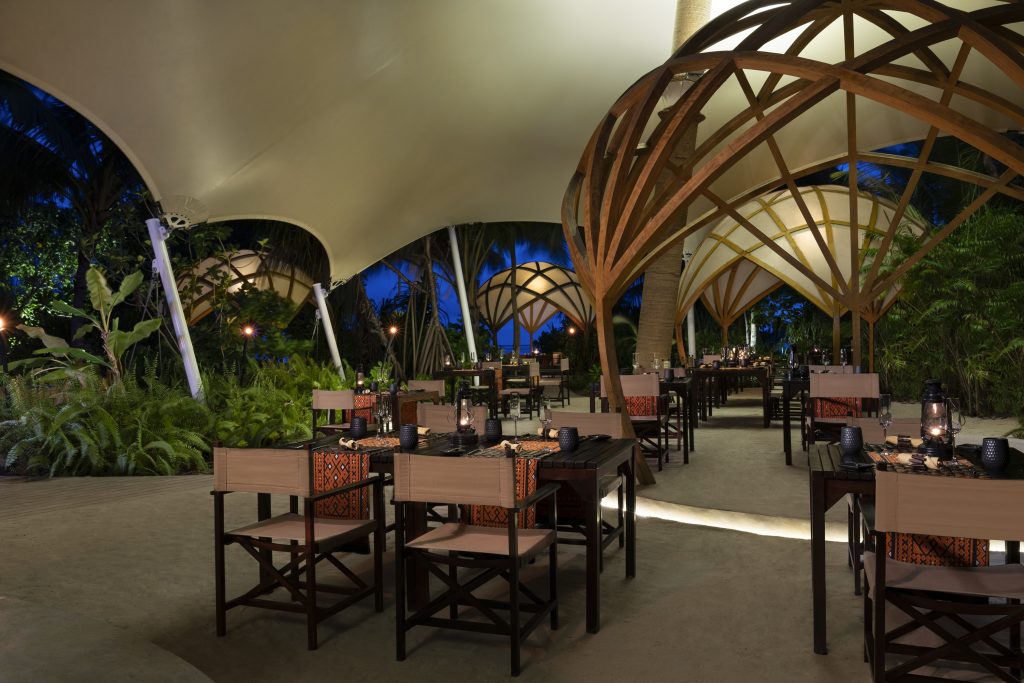 665219 Niyama Private Islands Maldives Restaurant Tribal Baobab Table 68ea28 original