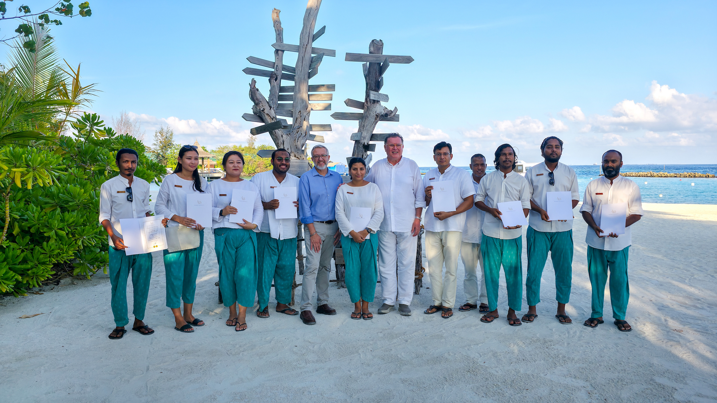 Grand Park Kodhipparu completes staff training programme with Heilbron Hospitality
