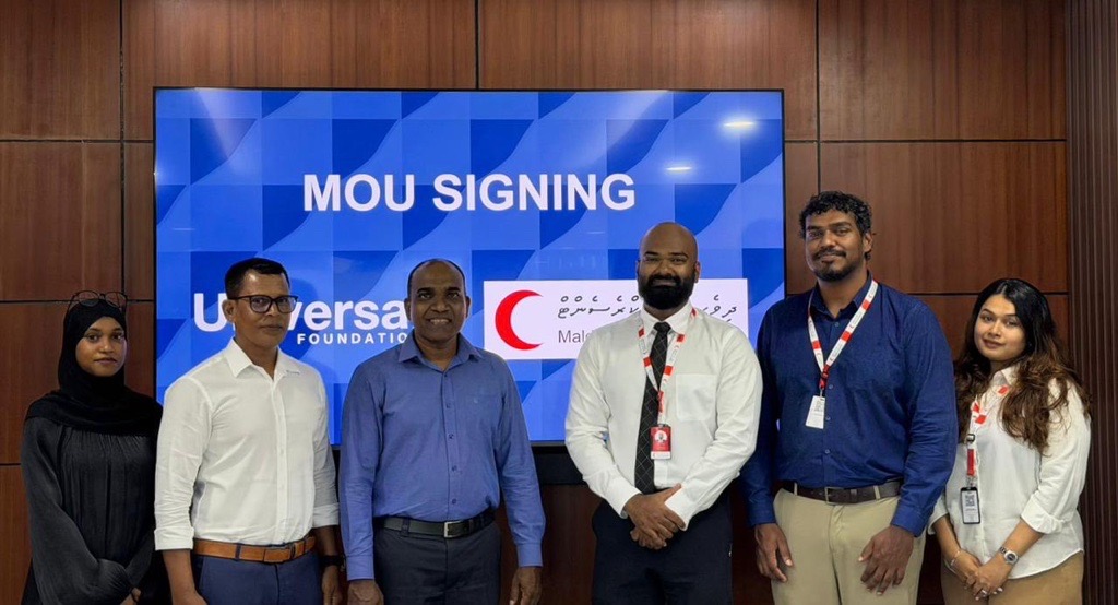 Universal Foundation renews support for Maldivian Red Crescent