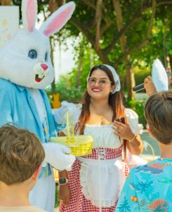 Le Meridien Maldives Resort and Spa Easter fun with The Easter Bunny