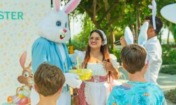 Le Meridien Maldives Resort and Spa Easter fun with The Easter Bunny