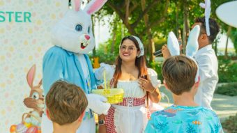Le Meridien Maldives Resort and Spa Easter fun with The Easter Bunny
