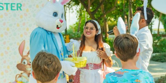 Le Meridien Maldives Resort and Spa Easter fun with The Easter Bunny
