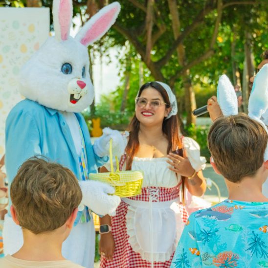 Le Meridien Maldives Resort and Spa Easter fun with The Easter Bunny