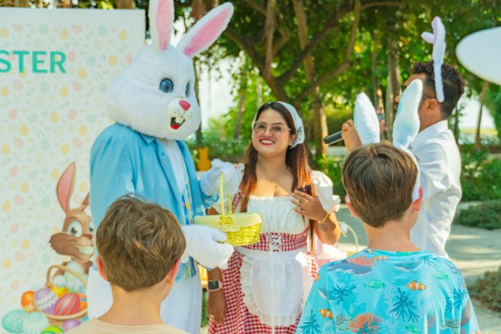 Le Meridien Maldives Resort and Spa Easter fun with The Easter Bunny