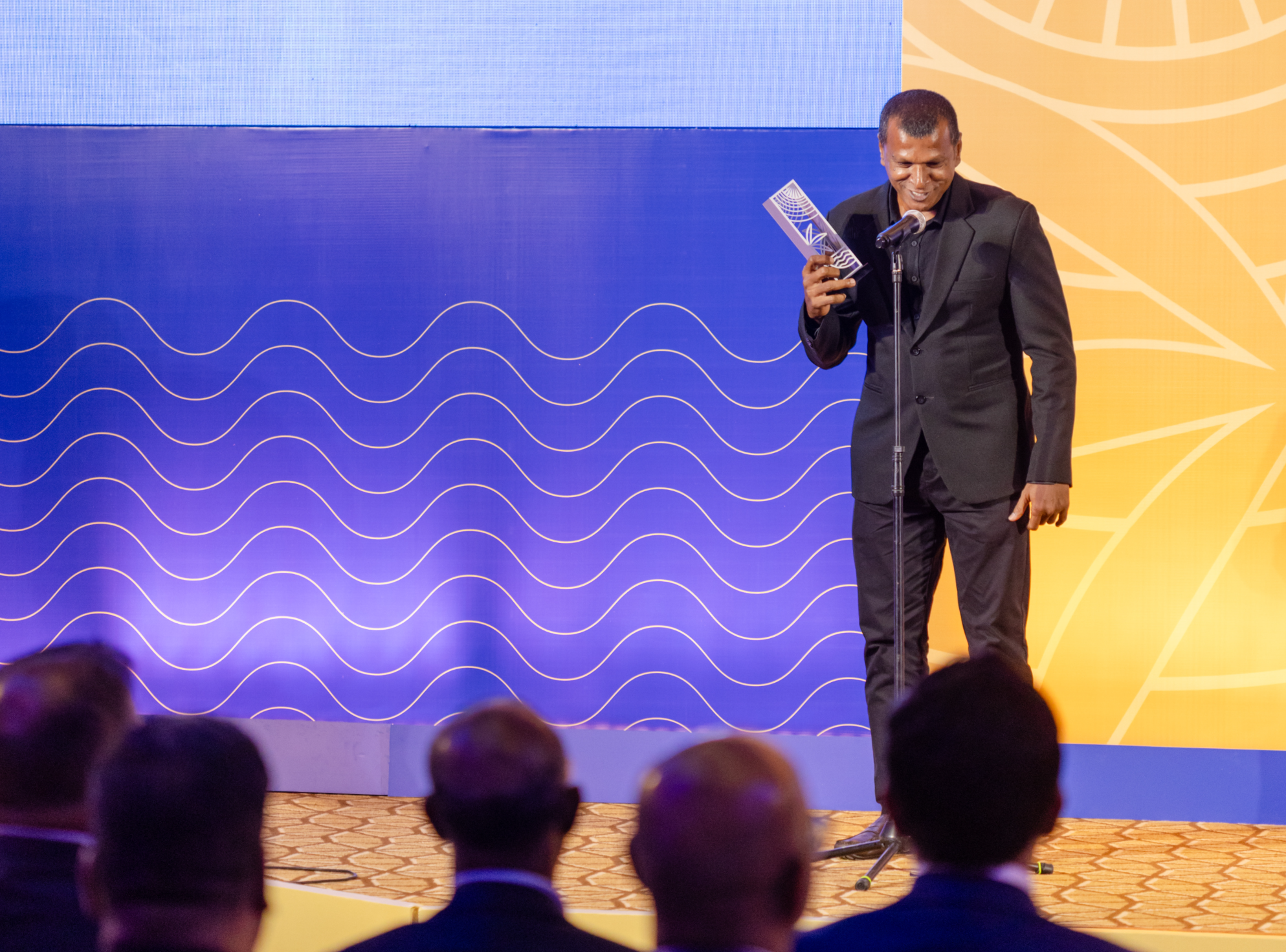 Amilla Maldives celebrates Hotelier Maldives Awards Airport Representative of the Year win