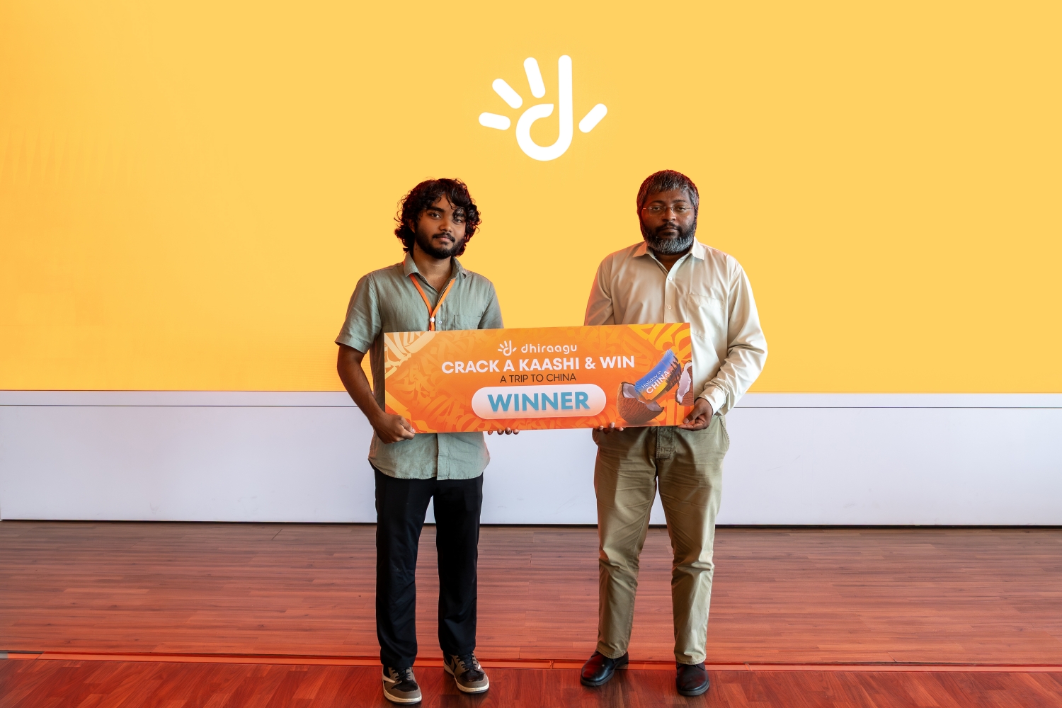 Dhiraagu announces winner of ‘Crack a Kaash & Win a Trip to China’ promotion