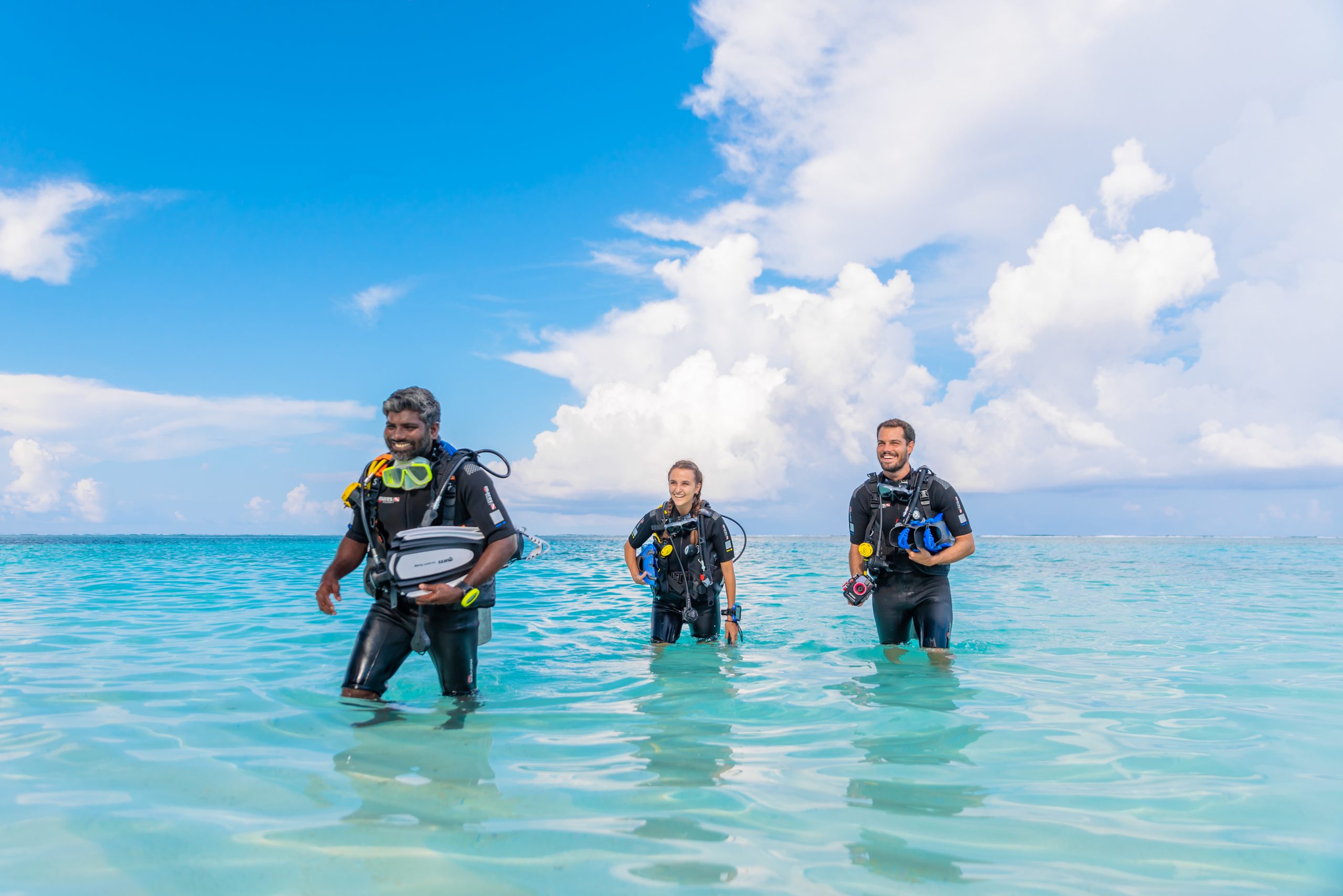 Eri Maldives highlights house reef diving and marine experiences