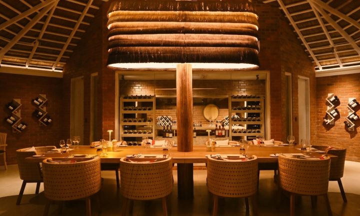 Batch 674568 Communal Table of Caravela Fine Dining Restaurant at NH Collection Maldives Reethi Resort 206ddc original