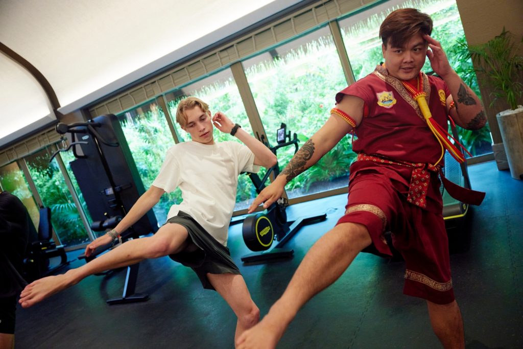 Batch Muay Thai training