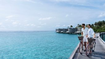 Batch The Ritz Carlton Maldives, Fari Islands Couple on Bikes (2)