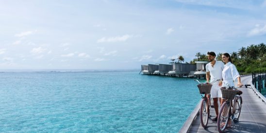 Batch The Ritz Carlton Maldives, Fari Islands Couple on Bikes (2)