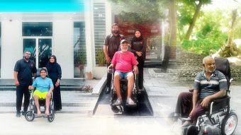 BML distributes wheelchairs