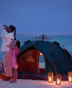 Le Meridien Maldives Resort and Spa Kids Camping