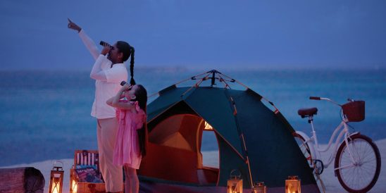 Le Meridien Maldives Resort and Spa Kids Camping