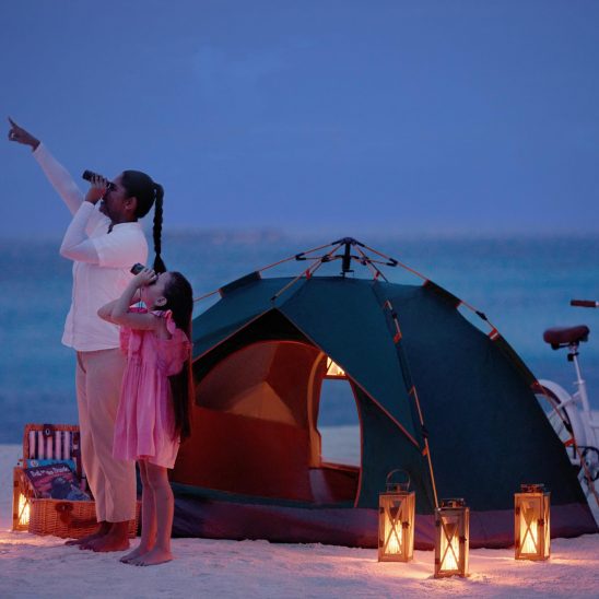 Le Meridien Maldives Resort and Spa Kids Camping