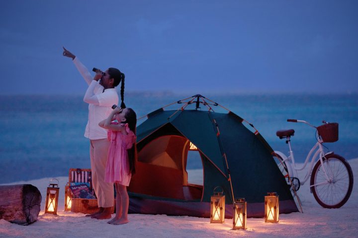 Le Meridien Maldives Resort and Spa Kids Camping