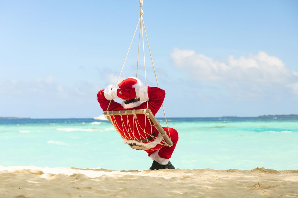 Santa Claus Chill Time