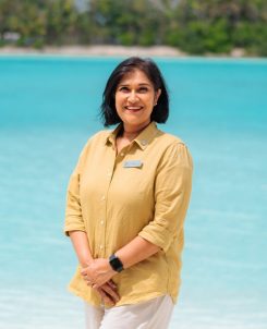 Sheraton Maldives Full Moon Resort & Spa Audra Arul Director of Sales & Marketing