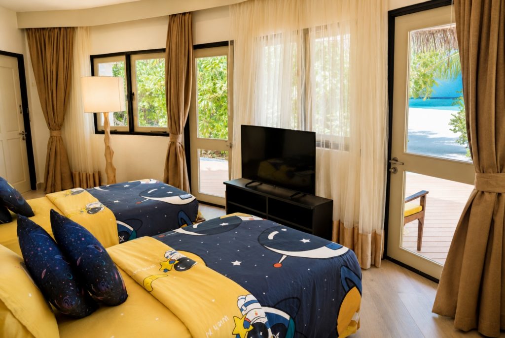 Batch Angsana Velavaru Angsana Three Bedroom Pool Villa Kids Room