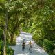 Batch Niyama Private Islands Maldives Couple on The Bike Greenery
