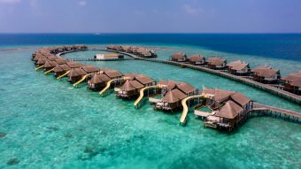 Batch OZEN RESERVE BOLIFUSHI Water Villas Aerial
