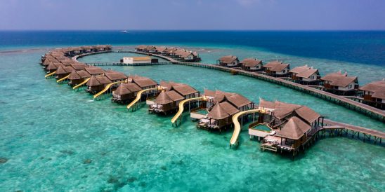 Batch OZEN RESERVE BOLIFUSHI Water Villas Aerial