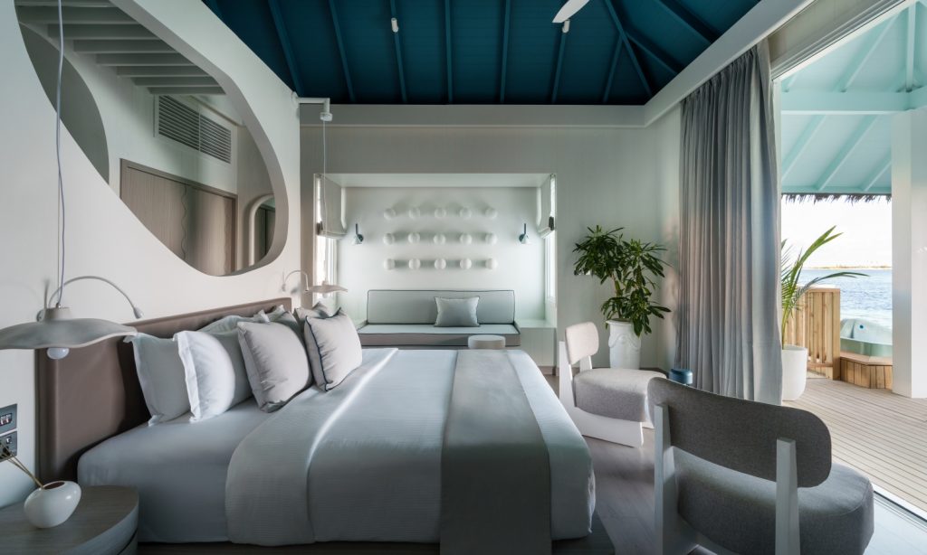 Batch Vilu Reef New Water Villa Interiors