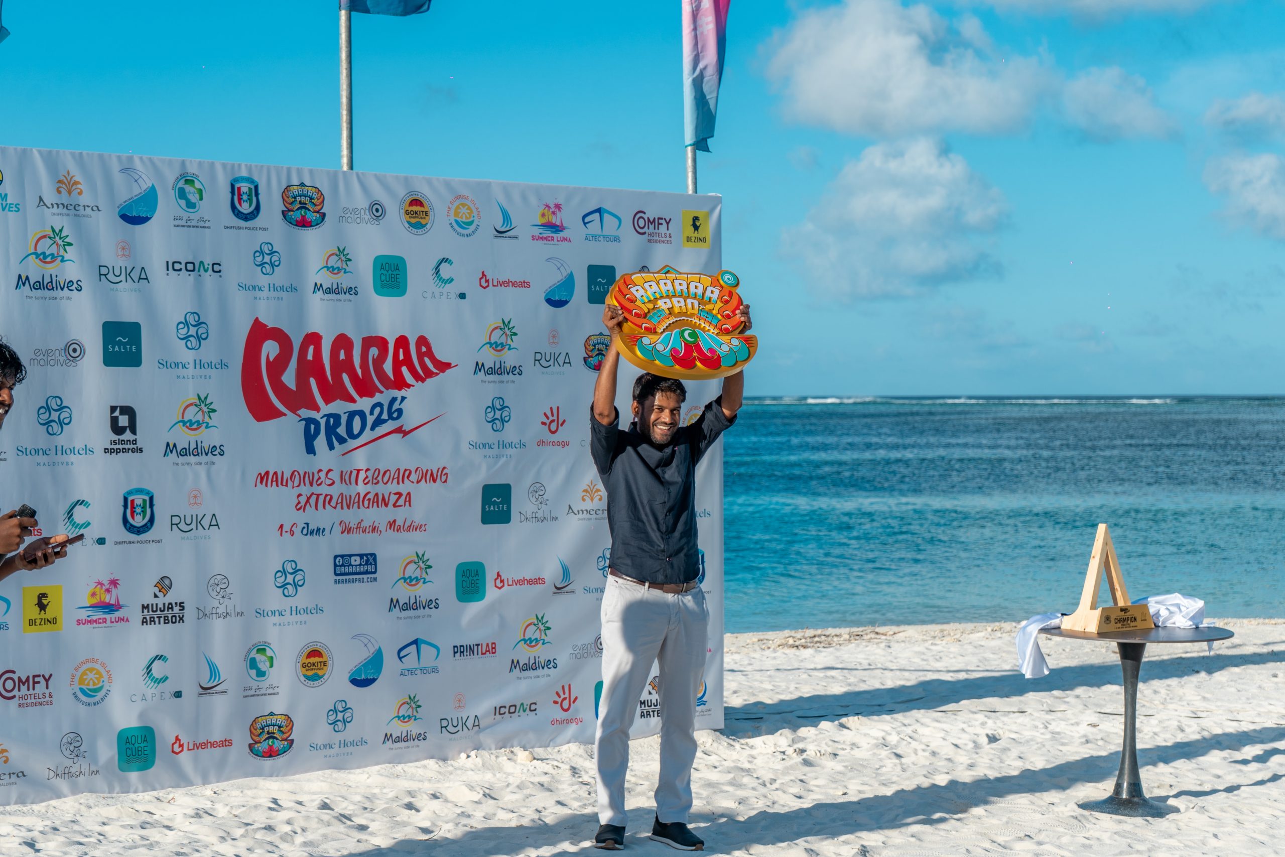 Maldives’ premier kiteboarding competition returns as Raaraa Pro 2026 begins