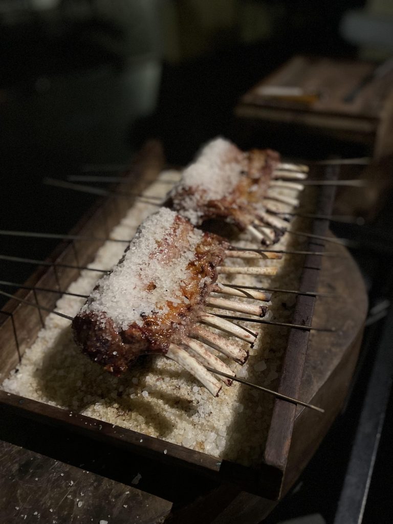 8 rib rack of lamb