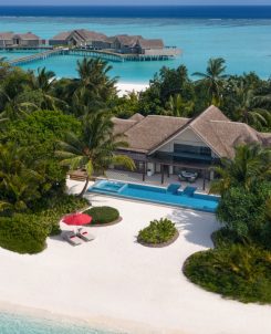 Batch Niyama Private Islands Maldives Guest Room Two Bedroom Beach Pool Pavilion Aerial View