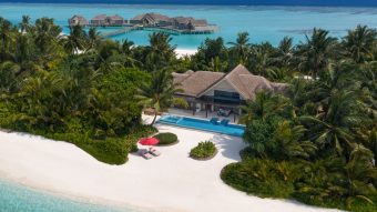 Batch Niyama Private Islands Maldives Guest Room Two Bedroom Beach Pool Pavilion Aerial View