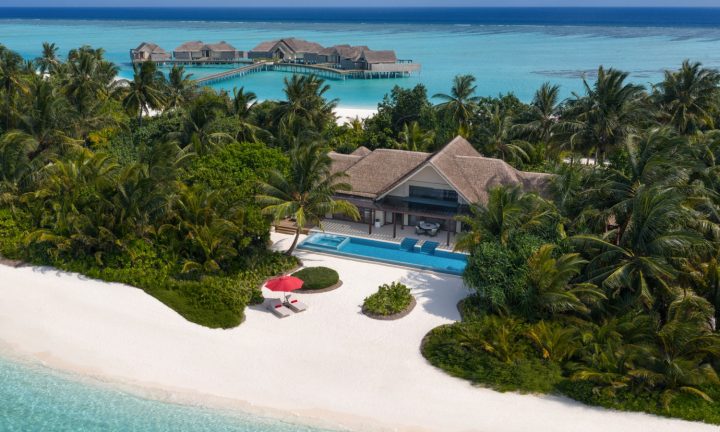 Batch Niyama Private Islands Maldives Guest Room Two Bedroom Beach Pool Pavilion Aerial View