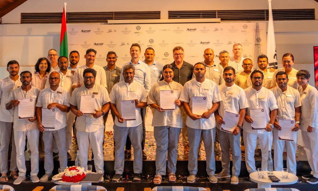 Batch Sheraton Maldives Full Moon Resort & Spa KURIMAGU Graduation