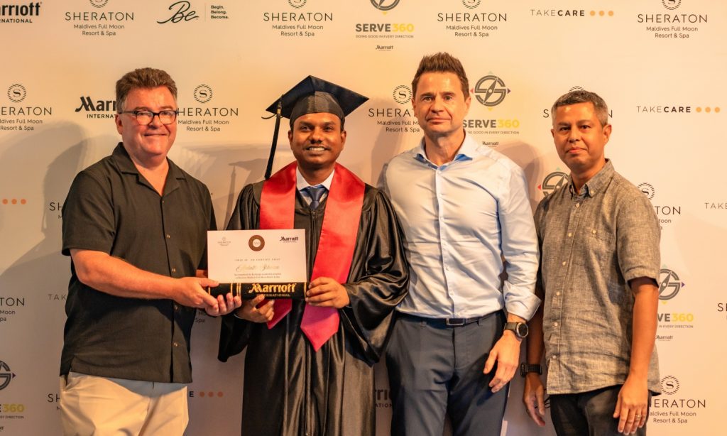 Batch Sheraton Maldives Full Moon Resort & Spa KURIMAGU Graduation