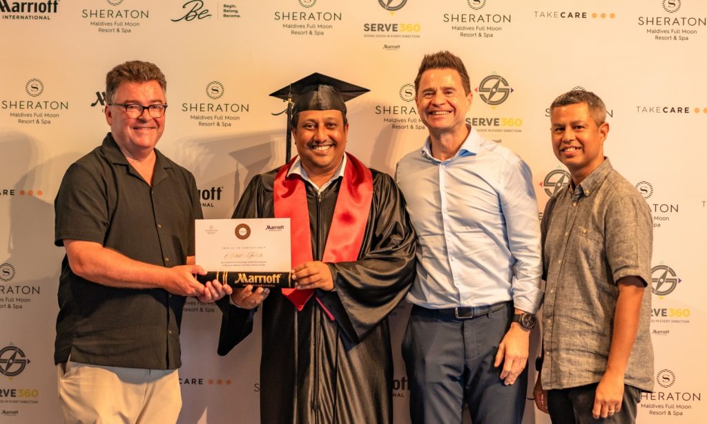 Batch Sheraton Maldives Full Moon Resort & Spa KURIMAGU Graduation