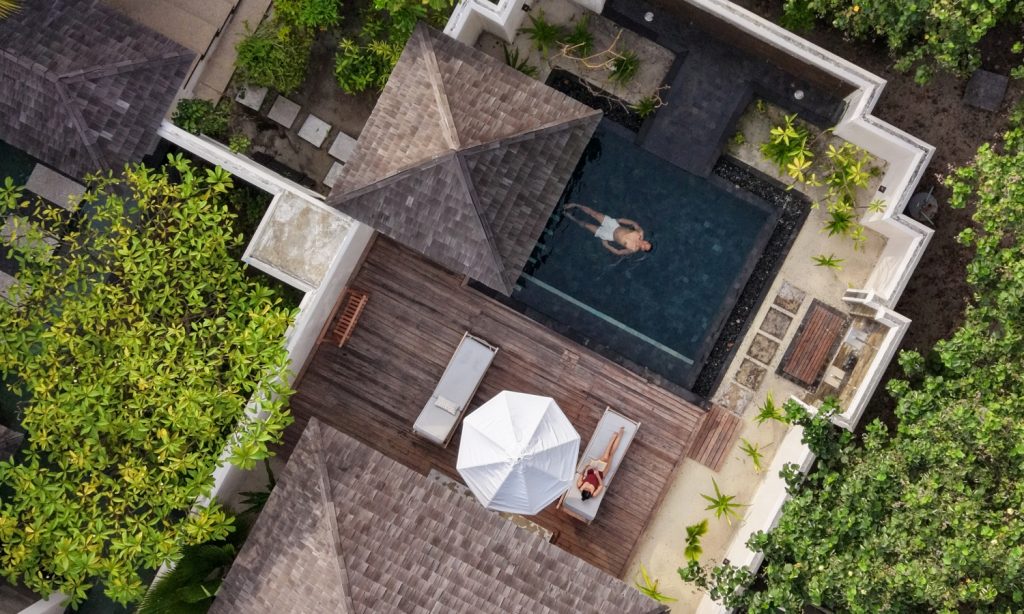Batch Beach Villa with Private Pool