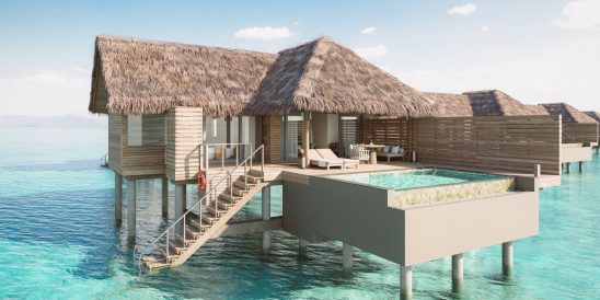 Batch Vakkaru Maldives Overwater Villa with Pool Exterior
