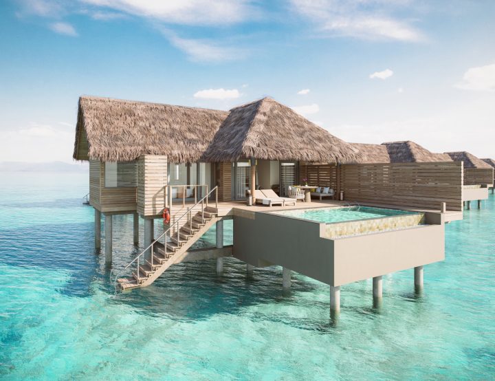 Batch Vakkaru Maldives Overwater Villa with Pool Exterior