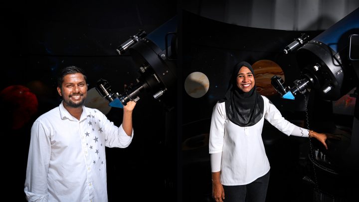 701933 Shalli (left) and Saji (right), SKY Edhurus of Anantara Kihivah Maldives Villas cdeecd original