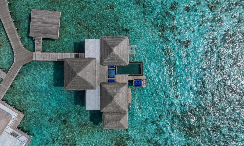 Batch AK MLEHP Overwater Two Bedrooms Aerial shot