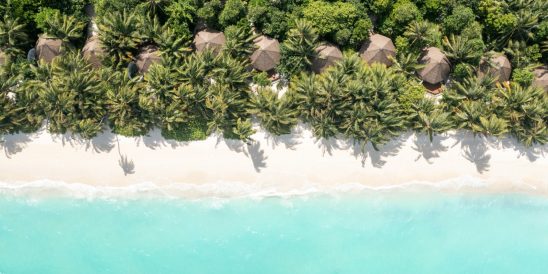 Batch Beach Villas Aerial
