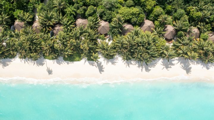 Batch Beach Villas Aerial